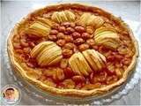 Tarte aux pommes et mirabelles