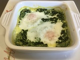 Oeufs au plat à la florentine