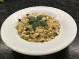 Risotto de chou-fleur, sauge et noisettes