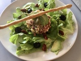 Salade aïoli de poulpes et encornets