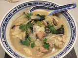 Soupe thaï au poulet à ma façon