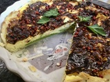 Tarte au saumon et avocat