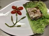 Terrine de magret de canard au poivre vert