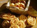 Palmiers jambon-emmental tour 67