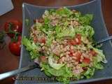 Salade fraîcheur de haricots blancs