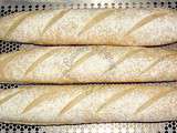 Baguettes au levain méthode 123