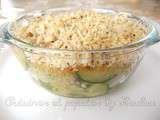 Crumble de courgettes