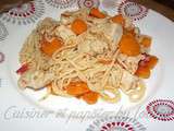 One pan pasta poulet carottes tomates