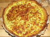 Quiche au surimi courgette mozzarella