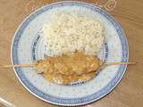 Satay de poulet