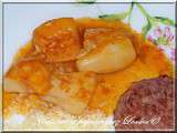 Topinambours en sauce rouge (batata terfasse chtitha)