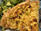 Quiche Poireaux Saumon Fumé