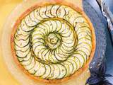 Tarte fine aux Courgettes