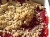 Crumble aux fraises