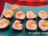 Futomaki Saumon Mangue Thon Concombre