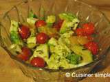 Salade melon avocat