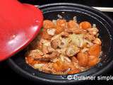 Tajine de poulet aux abricots