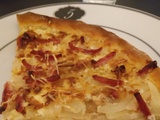 Flamenkuch traditionnelle au mr cuisine smart, la tarte flambée alsacienne