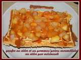 Gaufres au cidre et ses pommes/poires caramélisées