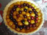 Tarte aux prunes sauvages