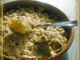 Crumble aux poires