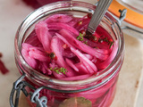 Pickles d’oignons rouges