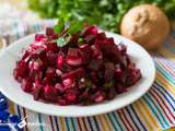 Salade de betterave à la marocaine