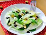 Salade de fenouil, poire et noisettes