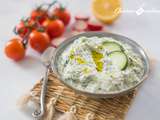 Tzatziki, dip de concombre