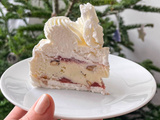 Vacherin aux fruits rouges: un dessert frais et rapide