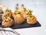 Vol-au-vent au lapin et aux champignons