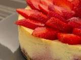 Cheesecake aux fraises