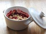 Crumble de fraises