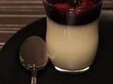 Panna cotta aux agrumes et fruits rouges