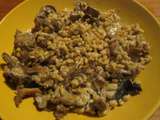 Ble en risotto, champignons des bois