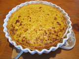 Quiche de chou-fleur au curry