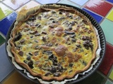 Tarte a l’ail des ours et poireau des vignes