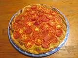 Tarte express a la tomate, moutarde a l’ancienne