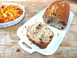 Banana bread à la poudre de noisettes et chocolat