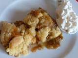 Crumble pomme rhubarbe