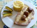 Escalopes de veau au roquefort