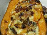 Gratin de butternut au bleu