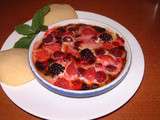 Gratin de fruits rouges