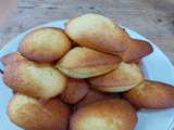 Madeleines au citron