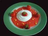 Mousse de ricotta aux fraises