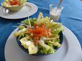 Salade d’endives au saumon fumé