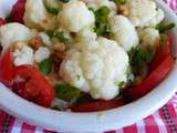 Salade de chou fleur aux noisettes