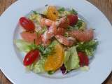 Salade de crevettes aux agrumes