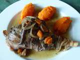 Souris d’agneau confites au vin rouge