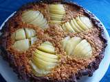 Tarte noisettine poires